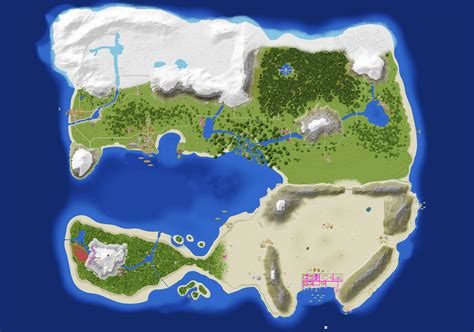 Anoria A Fantasy Adventure Open World Map Minecraft Map