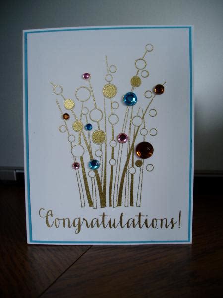 Spring Gems Congratulations By Ink Creatable Woh At Splitcoaststampers