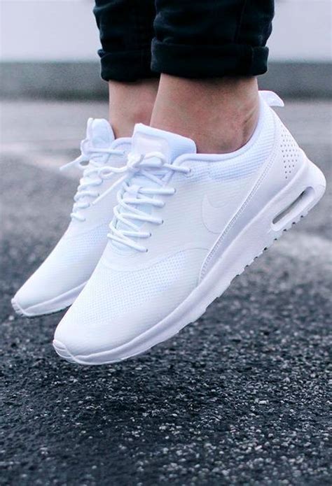 Nike Air Max Thea All White Frauen Schuhe Mode White Sneakers