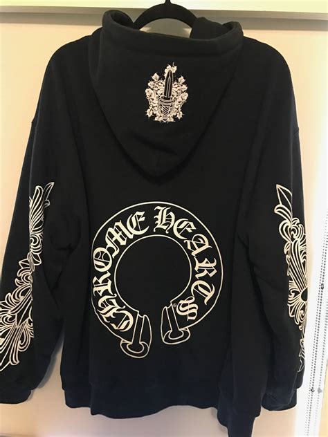 Chrome Hearts Limited Edition Chrome Hearts Hoodie Grailed