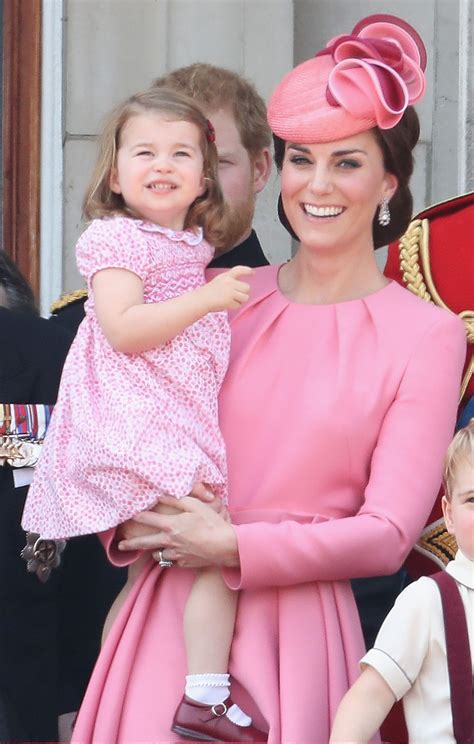Kate Middleton And Princess Charlotte Are Totally Twinning At The Trooping The Colour Parade