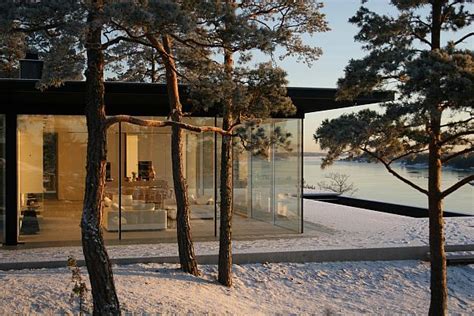 James Bonds House Stunning Swedish Villa With Lake Views Decoist