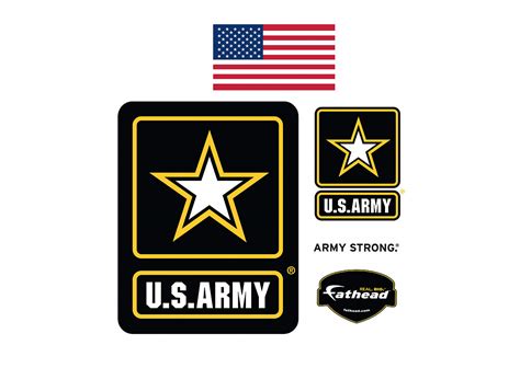 Us Army Logo Wall Decal Shop Fathead For Army Decor