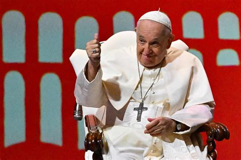 Pope Francis Pins Hopes On Young People To Abandon Fossil Fuels And