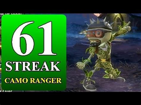 Their mines can blow up groups and their tallnuts can completely stop them. 61 Vanquish Streak w/ Camo Ranger Plants vs. Zombies ...