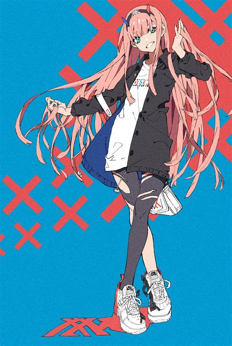 Pin By 多々唯 只徒 On Darling In The Franxx Cute Anime Character Anime