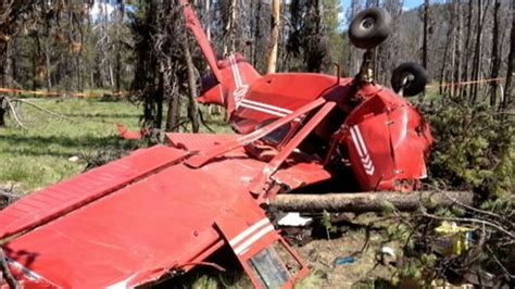 Plane Crash In Idaho Forest Caught On Tape Video Abc News