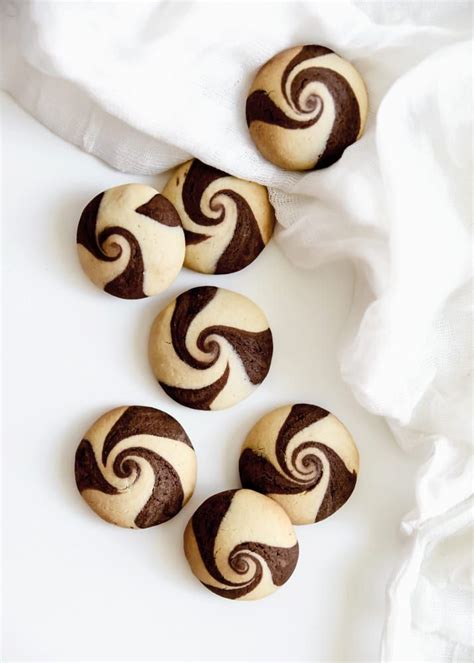 Chocolate Vanilla Swirl Cookies Recipe The Feedfeed