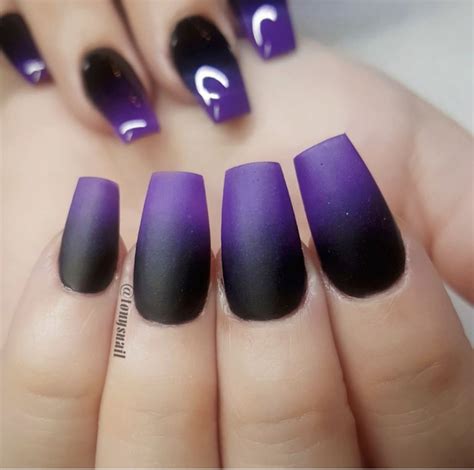 Gorgeous Black And Purple Nail Ideas To Inspire You The Fshn
