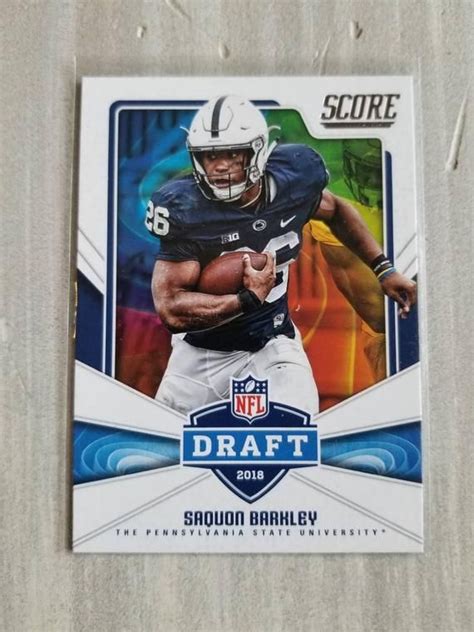 Does anyone have suggestions for unique gifts that are made or designed in new york? Saquon Barkley Rookie Card! New York Giants Gift for Him ...