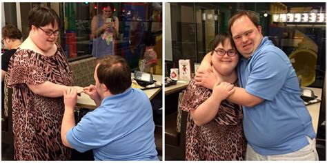 Couple With Down Syndrome Gets Engaged After A Lifelong Friendship
