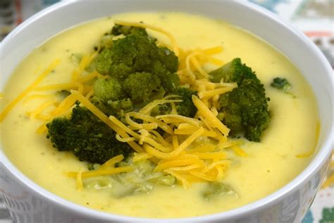 Quick Easy Broccoli Cheese Soup