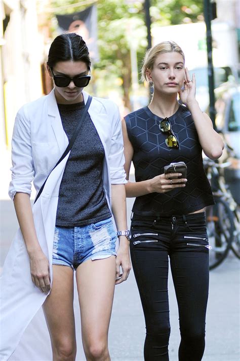 kendall jenner and hailey baldwin out in new york city celebmafia
