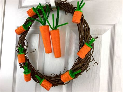 Diy Easter Wreath Idea For Front Door Easter Wreath Diy Easter Diy