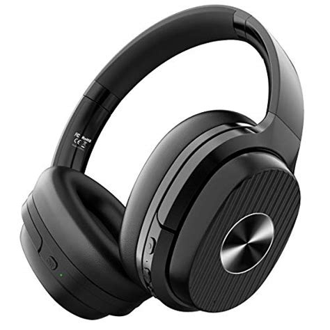 Eksa Bluetooth 50 Anc Over Ear Headphones 60h Playtime Active Noise