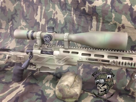 Special Camo Sniper Rifle With Scope Toms Custom Guns