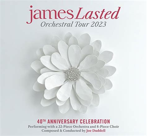 James Orchestral Tour Sec