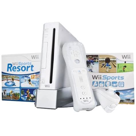 Restored Nintendo Wii Limited Edition Sports Resort Pak Game Console
