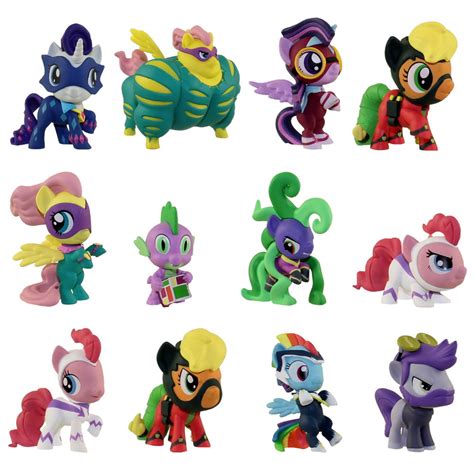 Funko Mystery Minis Vinyl Figures Mlp Power Ponies Set Of 12