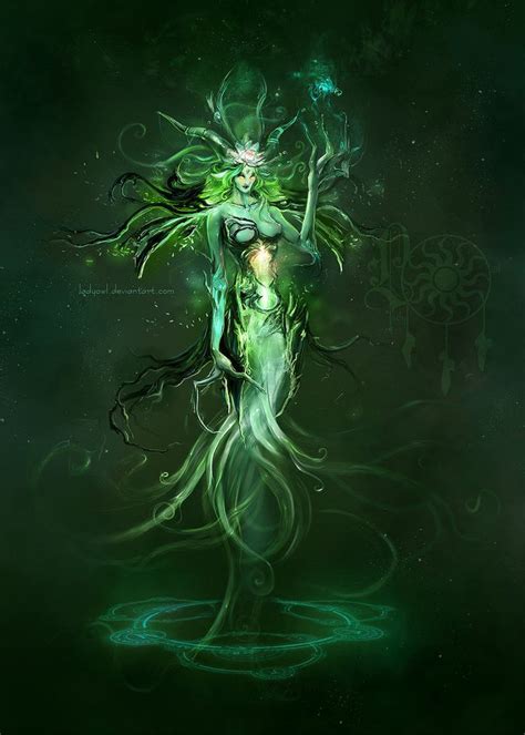 Goddess Of The Earth By ~ladyowl Mythology Art Féérique Art