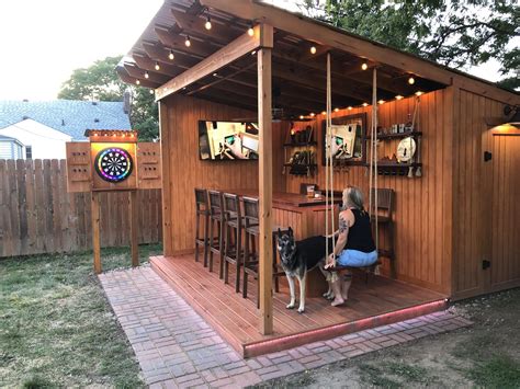 Creative Outdoor Bar Shed Ideas For Entertaining