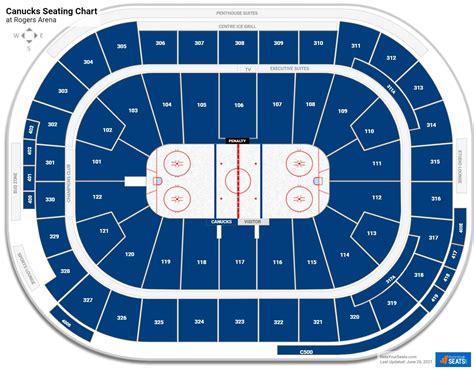 Rogers Arena Seating Map A Complete Guide For Visitors 2023 Calendar