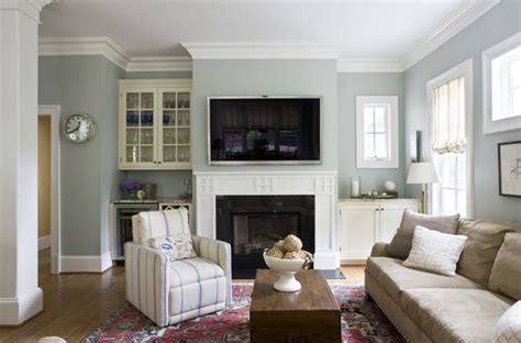 Heard of benjamin moore paints? lily mae design - Traditional - Family Room - dc metro ...