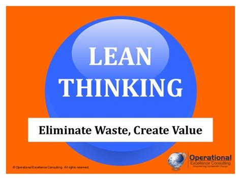 Lean Thinking Kaizen Process Lean Office Operational Excellence Lean