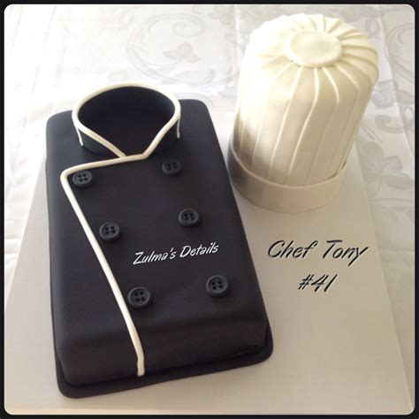 Chef Coats And Hat Chef Cake Cake Designs Birthday Cupcake Cakes