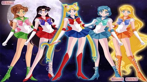 Thủy Thủ Mặt Trăng Pha Lê Biến Hình Game 78 Sailor Moon Dressup 78