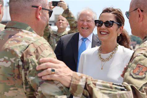Governor Gretchen Whitmer On Twitter Selfridge Air National Guard