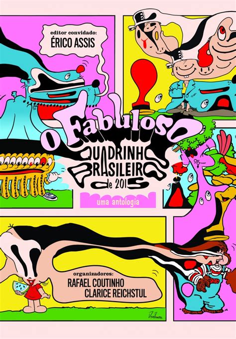 A capa da coletânea O Fabuloso Quadrinho Brasileiro de 2015 Vitralizado
