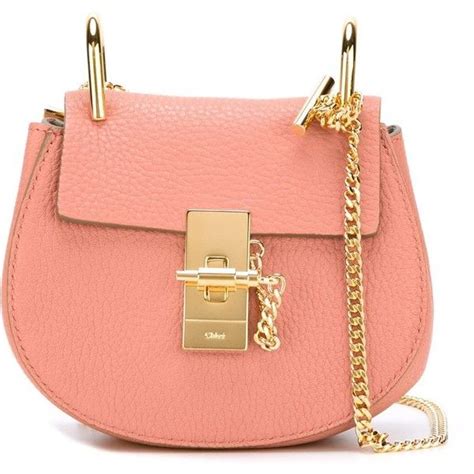 Chloé Drew Crossbody Bag 4460 Sar Liked On Polyvore Featuring Bags