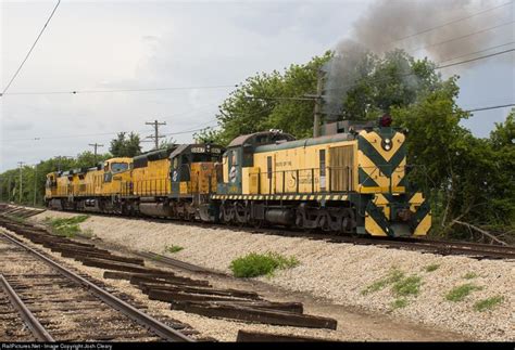 Cnw 1689 Chicago And North Western Railroad Alco Rsd 5 At Union Illinois