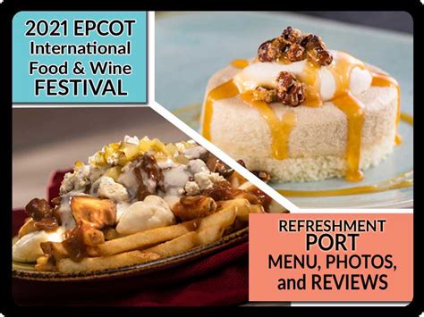 Maybe you would like to learn more about one of these? REVIEW: 2021 Refreshment Port Booth Menu at EPCOT Food and ...