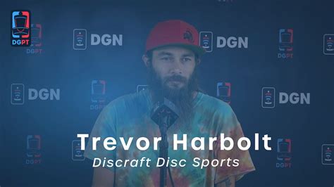 Trevor Harbolt Press Conference Disc Golf Network