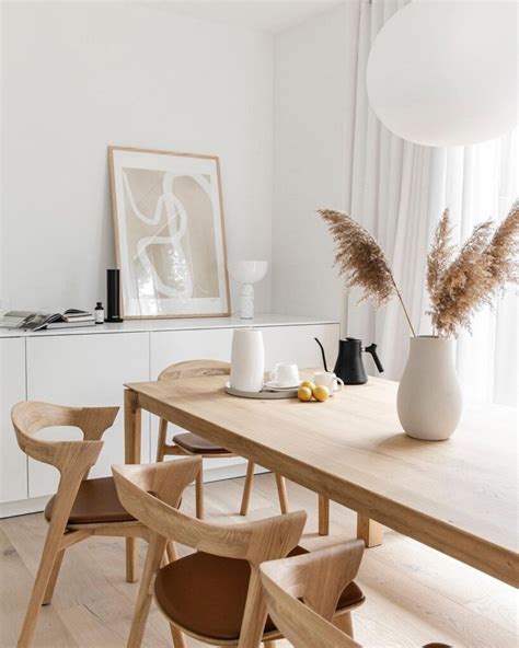 48 Scandinavian Minimalist Dining Room Designs Gone Viral On Instagram