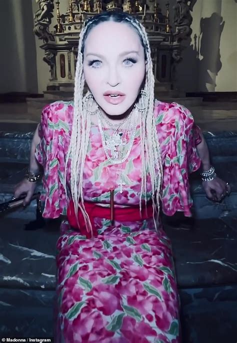 Sunday August PM Madonna Looks Ageless As She Rolls Back The Years With A Jam