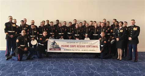 Detachment 4 Combat Logistics Regiment 45 Marines Celebrate Centennial