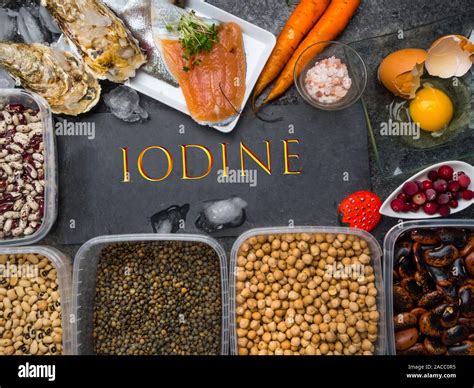 Natural Sources Of Food Rich Of Iodine Vitamins And Micronutrients