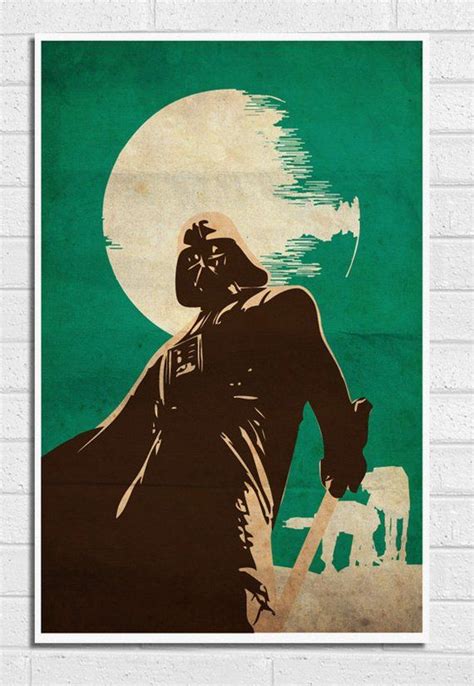 Star Wars Darth Vader Vintage Poster Print Pop Art Vintage Pub Vintage Vintage Art Prints