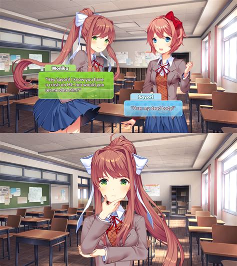 Monika Vs The World The Only Love She Gets Rddlc