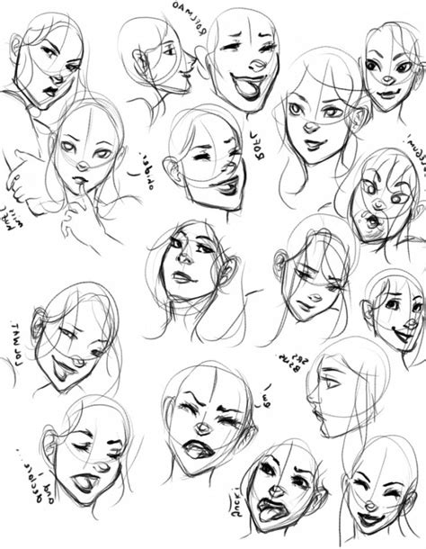 Laughing Expression Drawing Anime Drawing Face Expressions Facial