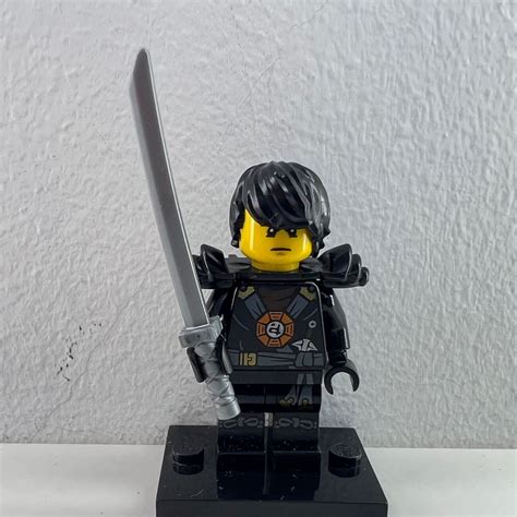 Lego Ninjago Masters Of Spinjitzu Deepstone Cole Minifigure W Black