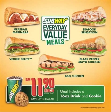 Subway is one of the few restaurants that still offers paper coupons. Subway Everyday Value Meals Promotion | LoopMe Malaysia