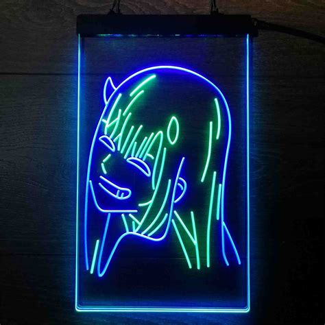 Zero Two Neon Sign Game Room Pro Led Sign