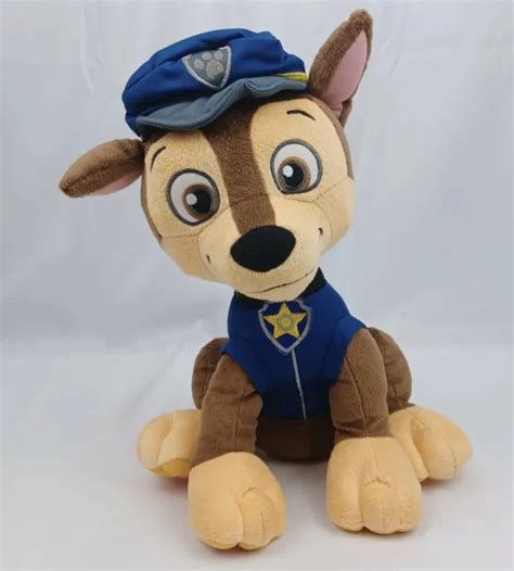 Nickelodeon Paw Patrol 15” Chase Police Dog Pup Large Plush Stuffed