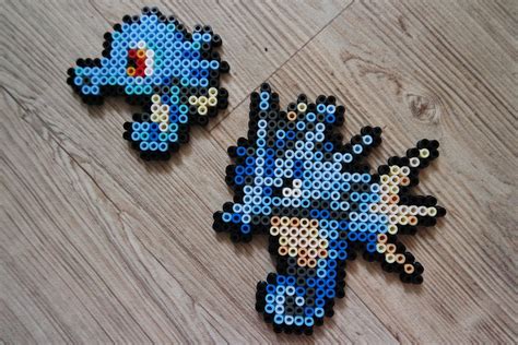 116 Hypotrempe Horsea 117 Hypocéan Seadra Perler Bead Pokemon