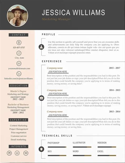 Creative Resume Templates Grab One Now Infographic Resume