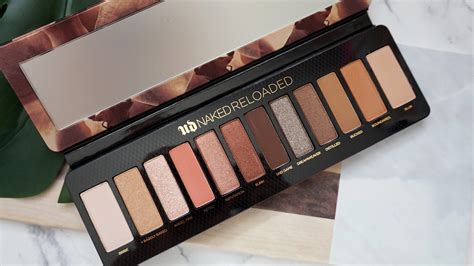 Review Swatch Tutorial Urban Decay Naked Reloaded Palette